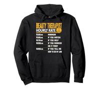 Beauty Therapist Hourly Rate - Beautician Beauty Expert Pullover Hoodie