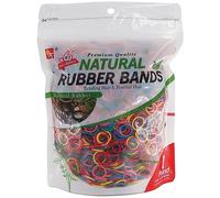 Rubber Bands Hair Band Soft Elastic Hair Accessories Braid Mini Hair Ties Stretchy Hair Ties No Damage Rubber Bands for Hair Made in Vietnam (1 LB - Assorted)