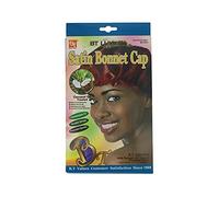 Beauty Town Luxury Coconut Satin Bonnet Cap Assorted Color (21031), Single, Standard