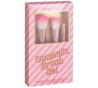 Beauty Treats Brush Set 3pcs - Includes: 1 X Powder Brush, 1 X Foundation Brush, 1 X Angled Eyebrow Brush - Take Your Routine To The Next Level With This Treats Brush Set!