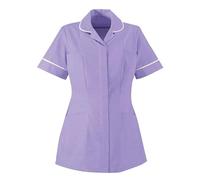 Beauty Uniforms Mock Wrap Classic Fit Beauty Salon Utility Shirt Nurses Top Healthcare Tunics Scrubs Tops Nurse Housekeeping Cat Grooming V Neck Graphic Dog Grooming Healthcare Tunic Uniform Purple