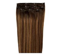 Beauty Works Deluxe Clip-In 18 Inch Hair Extensions (Various Colours) - Brond'mbre