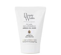 Beauty Works Pearl Nourishing Argan Oil Mask 50ml Milk Protein Deep Conditioning Treatment