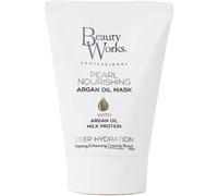 Beauty Works Pearl Nourishing Argan Oil Mask 50ml Milk Protein Deep Conditioning Treatment