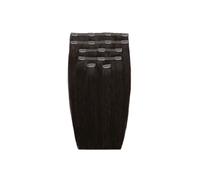 Beauty Works Women's 18" Double Hair Set Clip-In Extensions 180g in Ebony Beauty Works Ebony One Size