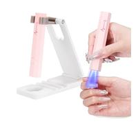 Beauty7 Handheld Nail Art Lamp with Holder Mini UV Light for Nail Art LED Screen Nail Dryer Nail Dryer 2 Modes 20s / 60s