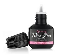 Beauty7 Low Stimulation DIY Extension Eyelash Glue Black 5ml for Self-application, 3-4 Second Drying Individual Lash Adhesive, No Irritaiton for DIY Lash Extension