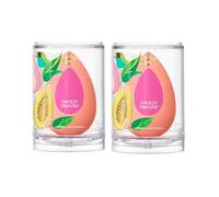 Beautyblender® Papaya Summer Glow Duo - 2 Makeup Sponges - Ultra-Soft, Latex-Free & Reusable - For Foundation, Powder & BB Cream - Flawless Airbrush Finish