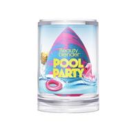 Beautyblender Pool Party Makeup Sponge - Perfect Makeup Blender - Long-lasting Sponge for Foundation - Precise Application - Ideal Cosmetic Sponge for Flawless Finish - Pink and Blue Design