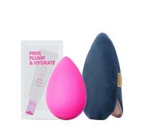 Beautyblender® | Stardust 2-Piece Beauty Blender Blend and Bake Set, Original Pink Makeup Sponge and Limited Edition Power Pocket Puff