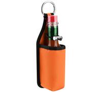Beautyflier 5oz/150ML Hot Sauce Sleeve Holder, Portable Bottle Belt Holder for Tabasco, Sriracha, Cholula for the Hot Sauce Lover Fan, Sleeve Only (Orange)