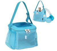 Beautyflier Carrying Case for Toniebox 2 Audio Player Starter Set and Figurines, Portable Storage Bag for Toniebox 2 & Accessories, Organizer Bag for Tonies Figures, Bag Only (Light Blue)