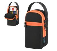 Beautyflier Portable Travel Case for My Arcade Atari Pocket Player Pro, Protection Bag for Video Game System, Handheld Game Storage Case with Pocket for Batteries and USB-C Cable (Bag Only)