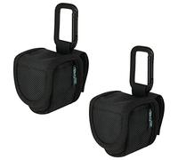 Beautyflier Pulse Oximeter Case, 2PCS Pulse Ox Holder Portable Travel Cover Carrying Pouch for Adults Kids Compatible with Zacurate Pro 500DL(Fingertip Pulse Ox Not Included)