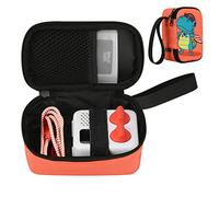 Beautyflier Travel Case Compatible with Yoto Mini (2024 Edition) & Accessories, Holder Bag for Mini Music Player, with Mesh Pocket for USB Cable, Audiobook Story Cards- Orange (Bag Only)