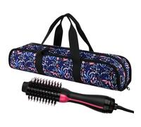 Beautyflier Travel Case for REVLON One-Step Volumizer, Storage Carrying Travel Bag for One Step Root Booster Brush Dryer, One Step Volumizer Storage Case for Hair Dryer and Hot Air Brush, Blue, Modern