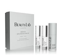 BEAUTYLAB Essentials Skincare Discovery Set, Foaming Cleanser, Face Serum, & Daily Moisturiser SPF20, Suitable for All Skin Types