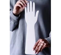 Acrylic Hand for Henna Practice - Reusable Plastic Board for Henna Cones Paste | Beginners Henna Kit for Mehendi Art