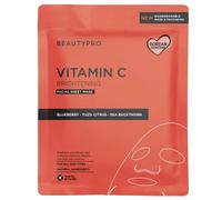 BEAUTYPRO Brightening Collagen Sheet Mask with Vitamin C