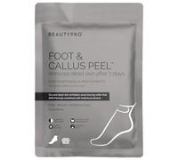 BeautyPro Foot & Callus Peel Mask Exfoliating Socks for Cracked Heels & Dead Skin Vegan Foot Care for Soft, Smooth Feet Multi Award Winning Brand