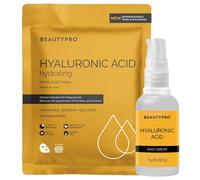 Beautypro Hydrating Hyaluronic Acid Routine Duo In Yellow Yellow One Size