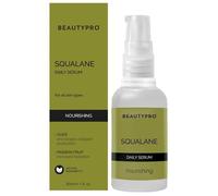 BEAUTYPRO SQUALANE Serum Daily Face Cream Hydrating Smoothing Energising Natural Vegan Skincare 100% Plant Based Olive Passionfruit Organic Sweet Orange Oil & Almond Oil Multi Award Winning Brand 30ml