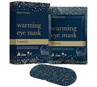 BEAUTYPRO SELF HEATING Eye Mask 5 Pack Soothing Chamomile Scent Warming Steam Eye Mask Calming Relax at Home & Travel Digital Detox & Migraine Relief Multi Award Winning Brand