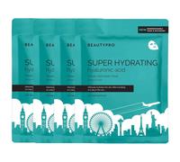 BeautyPro SUPER HYDRATING Travel Sheet Mask Pack of 4