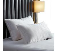 Beautyrest Luxury Goose Feathers Down Pillows Queen Size Set of 2
