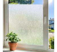 Beautysaid White Frosted Window Film Privacy Static Cling 44.5 x 200cm,