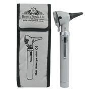 BeautyTrack F.O Mini Otoscope Auriscope Fiber Optic Ent Medical Diagnostic Examination Gp Students Nurses Ear Care (Grey)