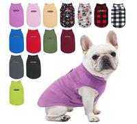 BEAUTYZOO Dog Fleece, Vest, Jumper, Winter Jacket for Small and Medium Dogs, with D-Ring for a Leash, Cold Weather Coat, Hoodie, for XS, S, M Dogs, Male or Female