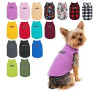 BEAUTYZOO Dog Fleece Vest, Jumper, Winter Jacket for Small and Medium Dogs, with D-Ring for Leash, Cold Weather Coat, Hoodie, for XS/S/M Dogs, Male or Female
