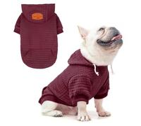 BEAUTYZOO Dog Hoodie for Small Medium Large Dogs, Winter Fall Warm Dog Clothes for Puppy S M Sized Dogs Girl Boy, Dog Sweater Shirt Hoodies with Pocket Bulldog Pitbull Cat Clothing Coat