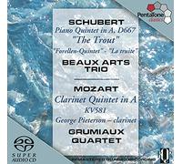 Beaux Art Trio; Pieterson Q - Schubert; Mozart: Forellenquin