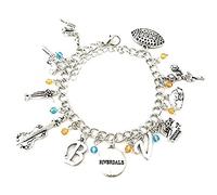 Beaux Bijoux Riverdale Charm Bracelet - Riverdale Inspired Jewellery in Gift Box - Riverdale Merchandise Charm Bracelet Jughead Jones Inspired