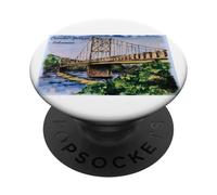 Beaver Bridge Eureka Springs, Arkansas Souvenir PopSockets Adhesive PopGrip
