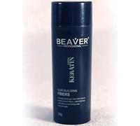 Beaver Keratin Hair Building Fibers 28g/0.98 oz - Medium Brown