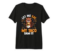Beaver Lover Design for Rodents Fans - Let Me Eat My Taco Premium T-Shirt