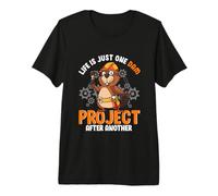 Beaver Lover Design for Rodents Fans - One Dam Project Premium T-Shirt