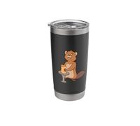 Beaver Pottery Making Stainless Steel Insulated Tumbler