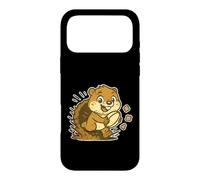 Beaver Rugby run Cartoon Case for iPhone 17 Pro Max