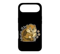 Beaver Rugby run Cartoon Case for iPhone Air