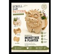 Beaver Scroll Saw Pattern: Money Box & Planter