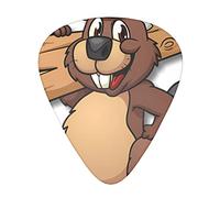 Beaver Working Guitar Picks - Guitar Accessories - Guitar Picks For Acoustic Guitar Electric Guitar Bass Guitar For Men Women Professional Guitarist Musicians And Beginner