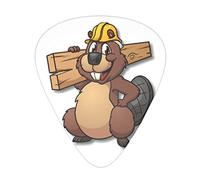 beaver working The 12 piece guitar pick pack is suitable for various electric guitars, acoustic guitars and bass guitars