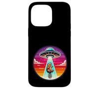 Beaver Zoo Animal Abducted Alien Spacecraft Outer Space Case for iPhone 14 Pro Max