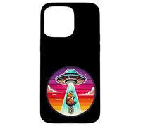 Beaver Zoo Animal Abducted Alien Spacecraft Outer Space Case for iPhone 15 Pro Max