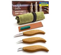 BeaverCraft Wood Carving Kit S15 Wood Whittling Kit for Beginners Kids - Wood Carving Knife Set Whittling Knife Wood Carving Knives Carving Tools
