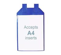 Beaverswood Magnetic Plastic Wrap-Around Pockets for Roll/Mesh Industrial Cages